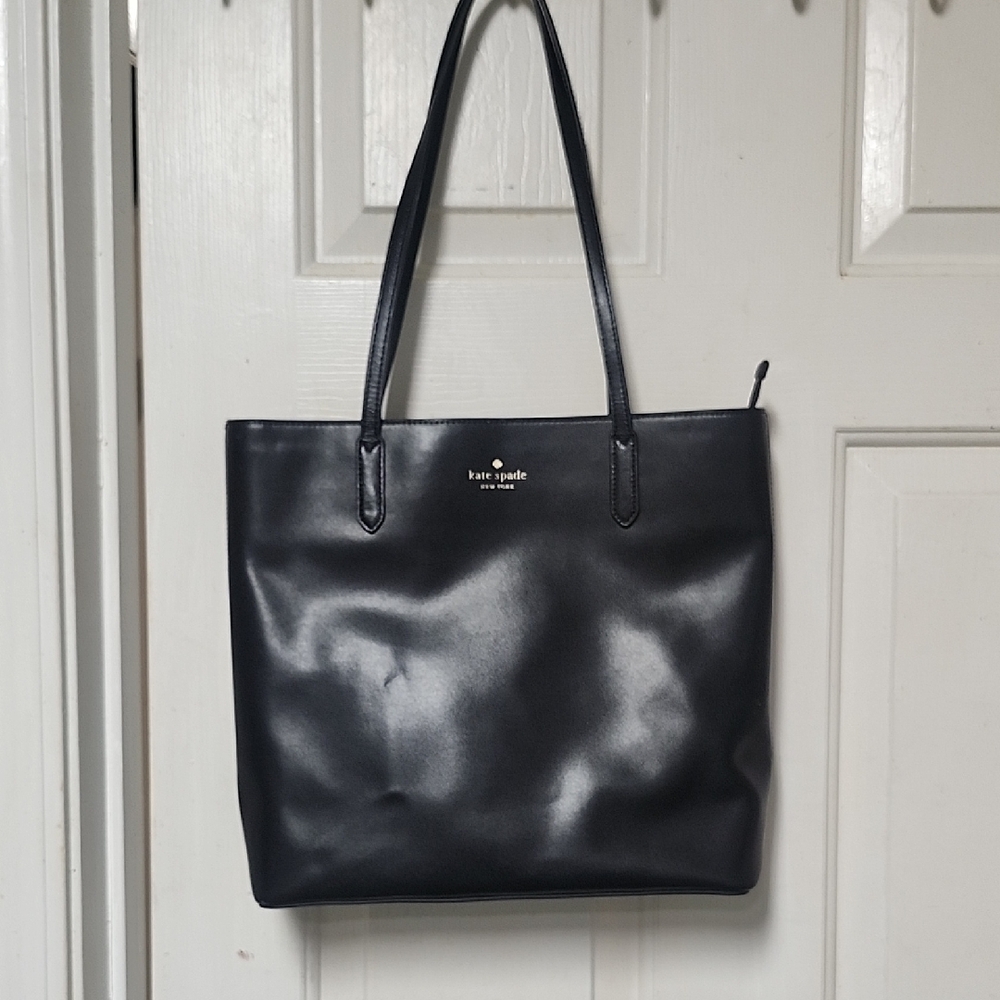 Kate Spade Midnight Blue Leather Tote